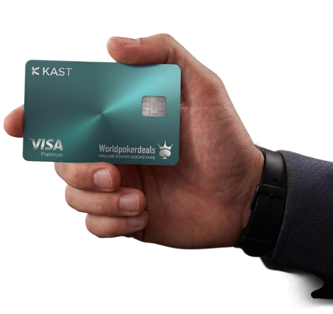 KAST card held in hand